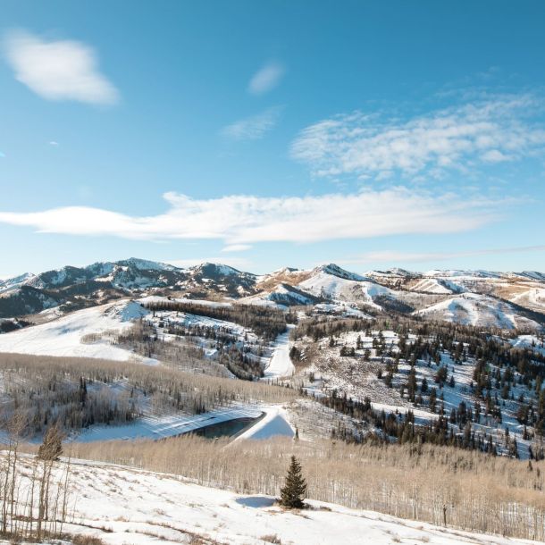 Park City Hills in Winter